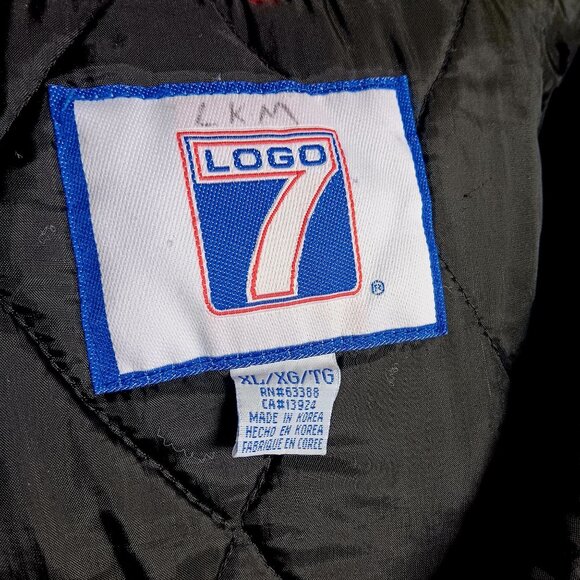 XL Vintage Nebraska Huskers Jacket 90's Big Red Hooded Bomber Puffer Embroidered - Picture 7 of 7